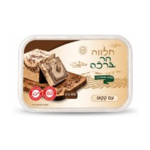 חלבה וניל בתוספת קקאו 400 גרם - הר ברכה