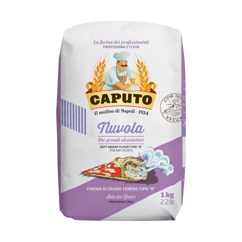 קמח חיטה לבן 1 ק״ג (סגול) Caputo