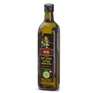 שמן זית אורגני כתית מעולה 750 מ״ל - כרם