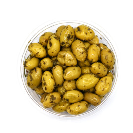זיתים בשום ועשבי תיבול