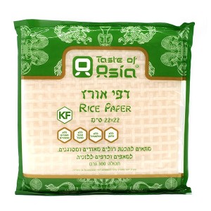 דפי אורז מרובעים – Taste of Asia