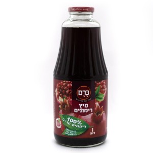 מיץ רימונים 100% רימונים טריים