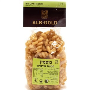 פסטה כוסמין אורגנית לבנה - 250 גרם ALB-Gold