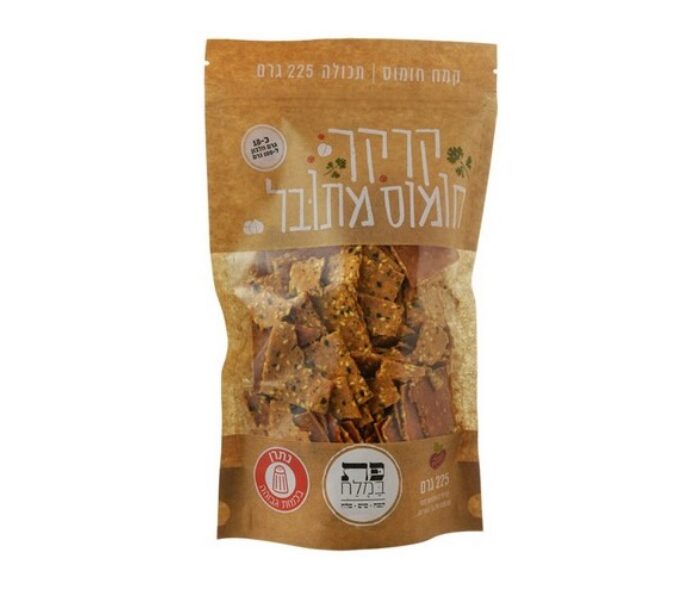 קרקר חומוס מתובל - 225 גרם